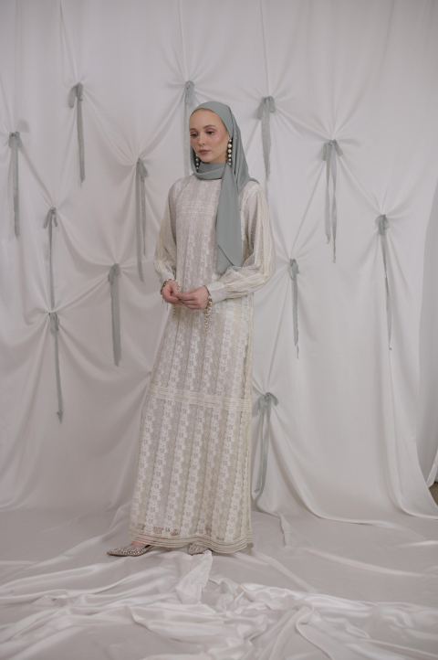 ALMERA BROKADE DRESS