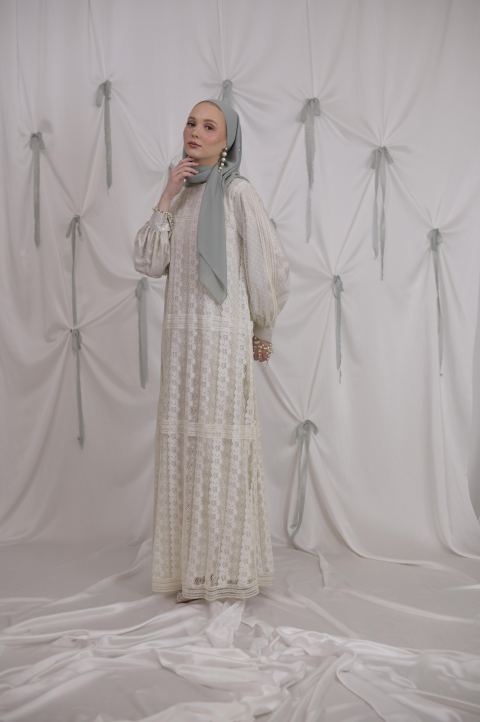 ALMERA BROKADE DRESS