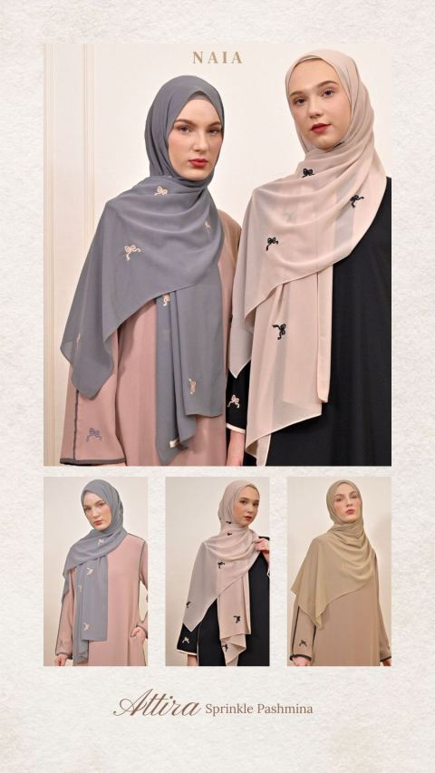 ATTIRA SPRINKLE PASHMINA