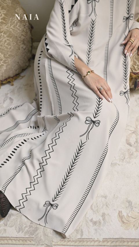 SAHRA RIBBON ABAYA 2